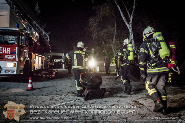 20191030 Abschnittsübung in der Landesbrufschule BADEN  Foto: Daniel Wirth FF Stadt Bad Vöslau