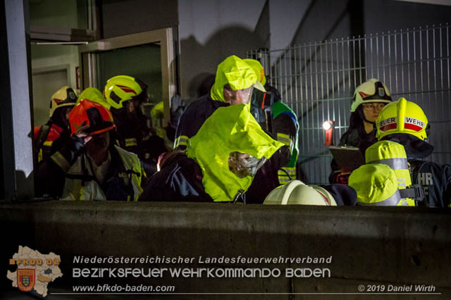 20191030 Abschnittsübung in der Landesbrufschule BADEN  Foto: Daniel Wirth FF Stadt Bad Vöslau