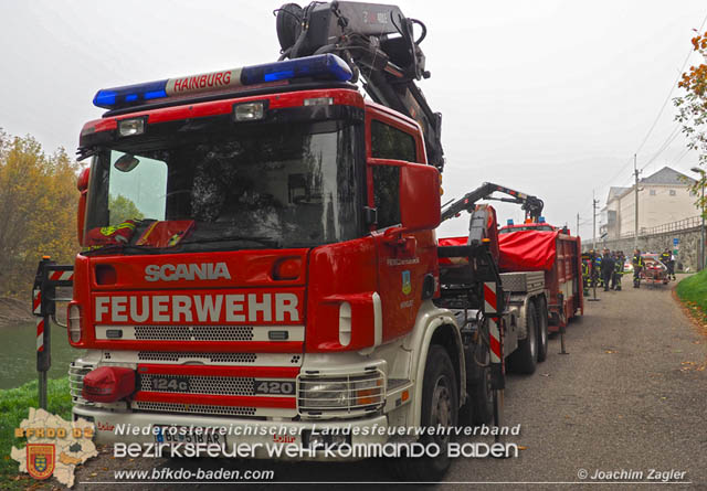 20191019 KHD uebung in Hainburg 6. Zug (Wasserdienst)  Foto. Joachim Zagler