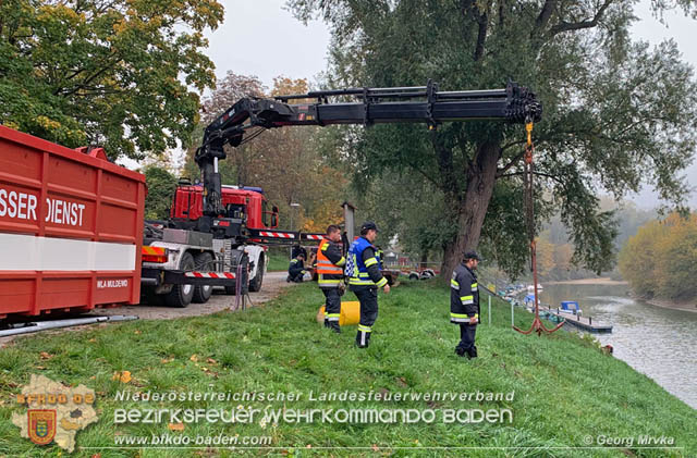 20191019 KHD uebung in Hainburg 6. KHD ZUG (Wasserdienst)  Foto: Georg Mrvka