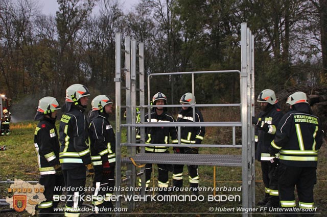 20191109 Unterabschnittsübung in Schranawand  Foto: Hubert Wagner