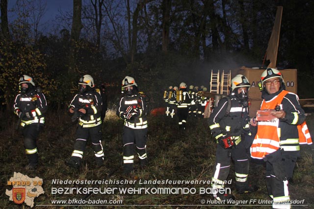 20191109 Unterabschnittsübung in Schranawand  Foto: Hubert Wagner