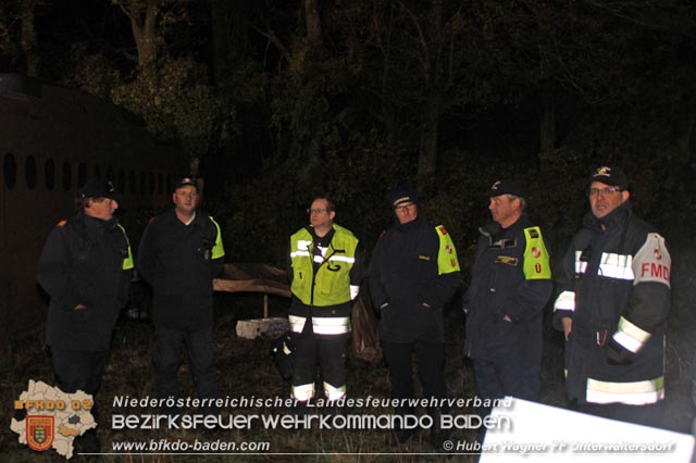 20191109 Unterabschnittsübung in Schranawand  Foto: Hubert Wagner