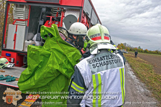 Schadstoffübung Auxilium 2019 Foto: Stefan Schneider Schadstoffübung Auxilium 2019 Foto: Stefan Schneider