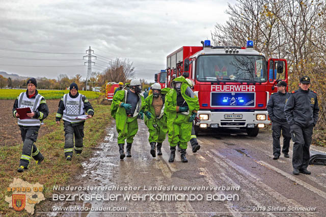 Schadstoffübung Auxilium 2019 Foto: Stefan Schneider Schadstoffübung Auxilium 2019 Foto: Stefan Schneider