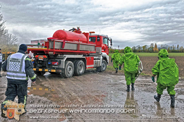 Schadstoffübung Auxilium 2019 Foto: Stefan Schneider Schadstoffübung Auxilium 2019 Foto: Stefan Schneider