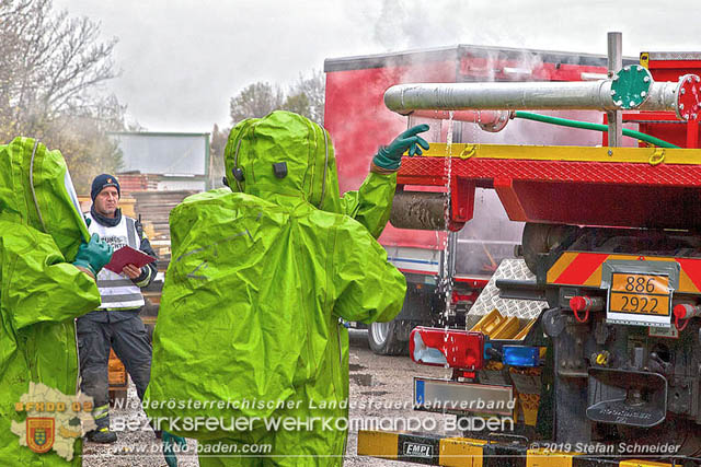 Schadstoffübung Auxilium 2019 Foto: Stefan Schneider Schadstoffübung Auxilium 2019 Foto: Stefan Schneider