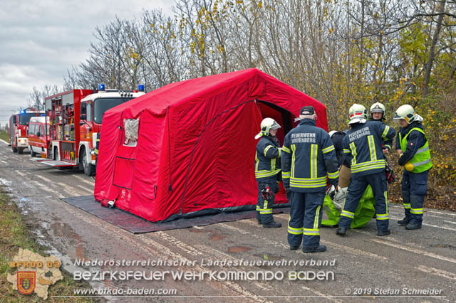Schadstoffübung Auxilium 2019 Foto: Stefan Schneider Schadstoffübung Auxilium 2019 Foto: Stefan Schneider
