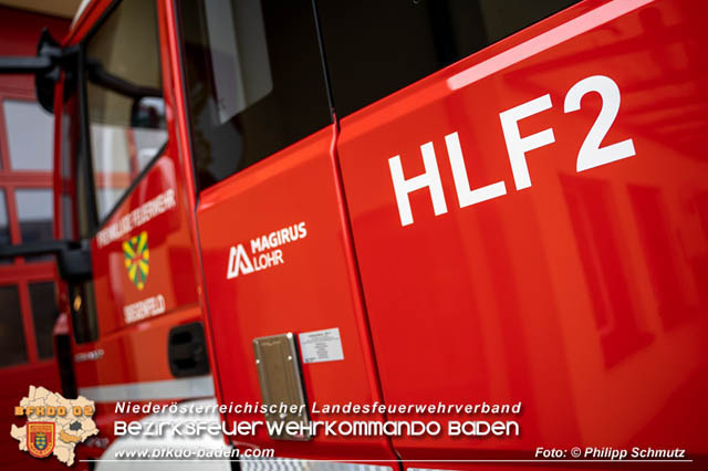 20191124 Feierliche Segnung des neuen Hilfeleistungsfahrzeug (HLF2) der FF Siegenfeld  Foto: © Philipp Schmutz
