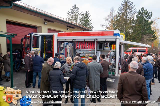 20191124 Feierliche Segnung des neuen Hilfeleistungsfahrzeug (HLF2) der FF Siegenfeld  Foto: © Philipp Schmutz