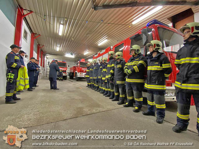 20191129 Erfolgreiche Ausbildungsprüfung Technische Hilfeleistung in Silber und Gold der FF Enzesfeld Foto: SB ÖA Rainhard Wafrek FF Enzesfeld 20191129 Erfolgreiche Ausbildungsprüfung Technische Hilfeleistung in Silber und Gold der FF Enzesfeld Foto: SB ÖA Rainhard Wafrek FF Enzesfeld