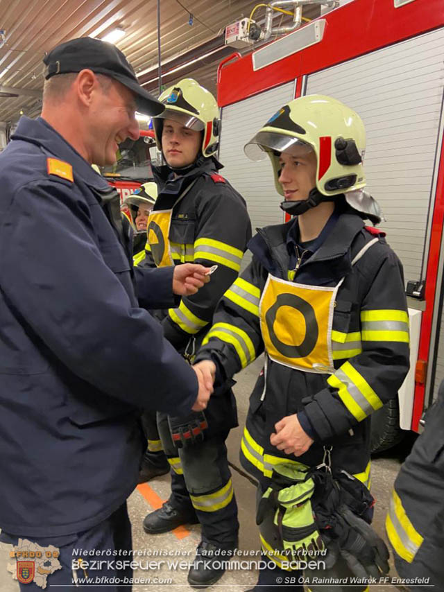 20191129 Erfolgreiche Ausbildungsprüfung Technische Hilfeleistung in Silber und Gold der FF Enzesfeld Foto: SB ÖA Rainhard Wafrek FF Enzesfeld 20191129 Erfolgreiche Ausbildungsprüfung Technische Hilfeleistung in Silber und Gold der FF Enzesfeld Foto: SB ÖA Rainhard Wafrek FF Enzesfeld