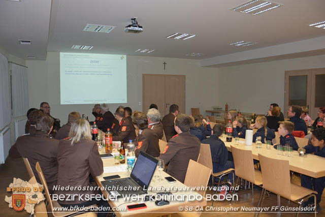 20200110 Mitgliederversammlung der FF Günselsdorf  Foto: SB ÖA Christopher Neumayer FF Günselsdorf