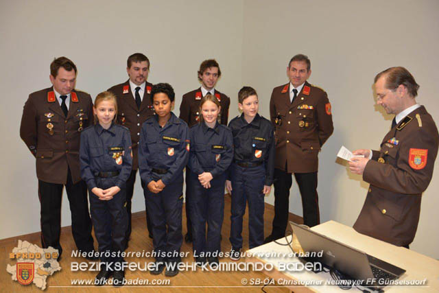 20200110 Mitgliederversammlung der FF Günselsdorf  Foto: SB ÖA Christopher Neumayer FF Günselsdorf