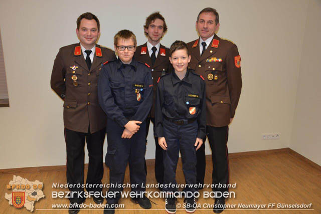 20200110 Mitgliederversammlung der FF Günselsdorf  Foto: SB ÖA Christopher Neumayer FF Günselsdorf