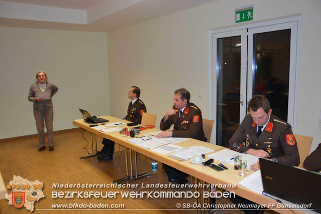 20200110 Mitgliederversammlung der FF Günselsdorf  Foto: SB ÖA Christopher Neumayer FF Günselsdorf