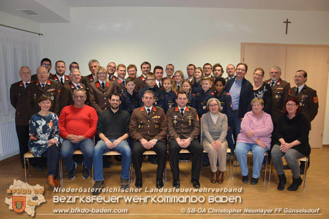 20200110 Mitgliederversammlung der FF Günselsdorf  Foto: SB ÖA Christopher Neumayer FF Günselsdorf