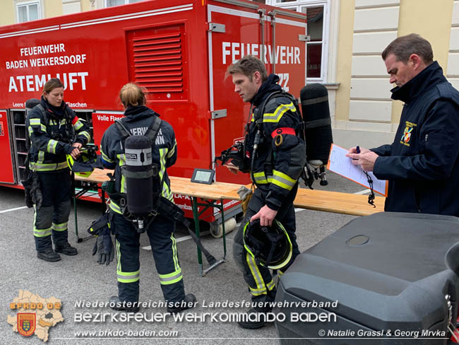 20200229 4 Feuerwehren absolvierten Ausbildungspruefung Atemschutz in Baden Fotos: Natalie Grassl & Georg Mrvka 20200229 4 Feuerwehren absolvierten Ausbildungspruefung Atemschutz in Baden Fotos: Natalie Grassl & Georg Mrvka