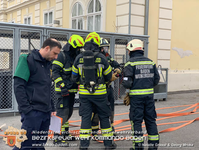20200229 4 Feuerwehren absolvierten Ausbildungspruefung Atemschutz in Baden Fotos: Natalie Grassl & Georg Mrvka 20200229 4 Feuerwehren absolvierten Ausbildungspruefung Atemschutz in Baden Fotos: Natalie Grassl & Georg Mrvka