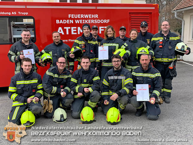 20200229 4 Feuerwehren absolvierten Ausbildungspruefung Atemschutz in Baden Fotos: Natalie Grassl & Georg Mrvka 20200229 4 Feuerwehren absolvierten Ausbildungspruefung Atemschutz in Baden Fotos: Natalie Grassl & Georg Mrvka