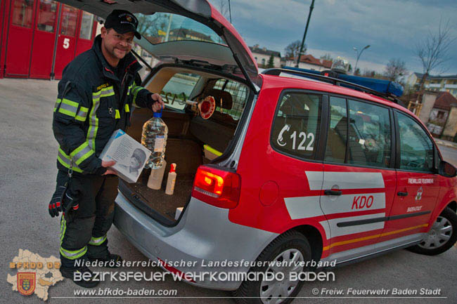 20200320 Desinfektionsmittel und Schutzmasken für die NÖ Feuerwehren 