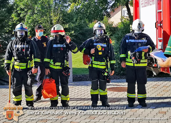 20200822 Ausbildungsprüfung Atemschutz bei der FF Unterwaltersdorf 