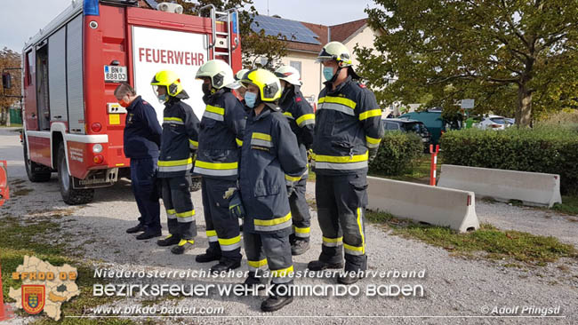 20201011 Modul Grundlagen Führen des Bezirksfeuerwehrkommandos in Pfaffstätten  Foto: © Adolf Pfingstl