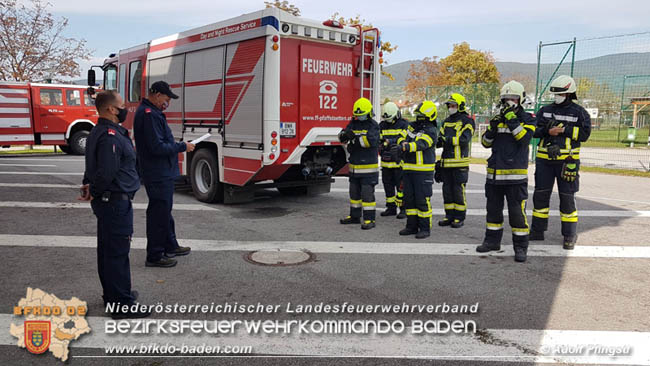 20201011 Modul Grundlagen Führen des Bezirksfeuerwehrkommandos in Pfaffstätten  Foto: © Adolf Pfingstl