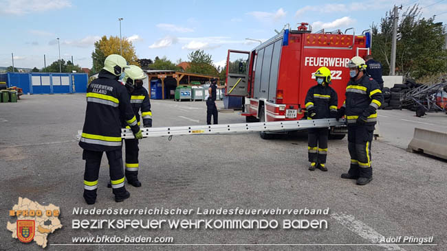 20201011 Modul Grundlagen Führen des Bezirksfeuerwehrkommandos in Pfaffstätten  Foto: © Adolf Pfingstl