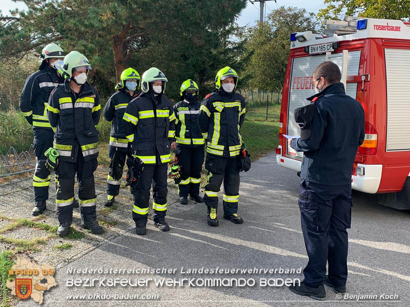 20201011 Modul Grundlagen Führen des Bezirksfeuerwehrkommandos in Pfaffstätten  Foto: © Benjamin Koch