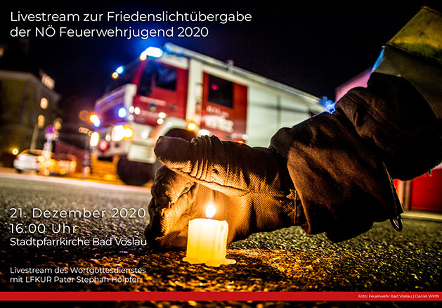 Einladung Friedenslicht 2020