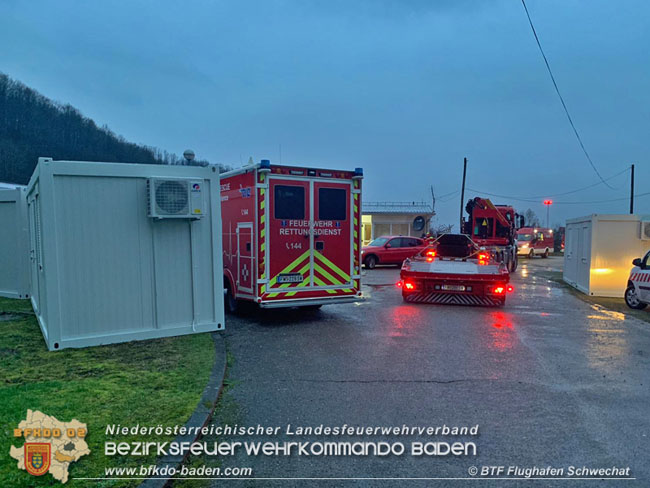 20201231 Ankunft der ersten Hilfslieferung aus Niederösterreich im Erdbebengebiet Foto: © BTF Flughafen Schwechat 20201231 Ankunft der ersten Hilfslieferung aus Niederösterreich im Erdbebengebiet Foto: © BTF Flughafen Schwechat