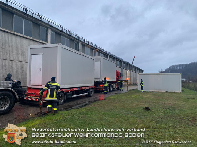 20201231 Ankunft der ersten Hilfslieferung aus Niederösterreich im Erdbebengebiet Foto: © BTF Flughafen Schwechat 20201231 Ankunft der ersten Hilfslieferung aus Niederösterreich im Erdbebengebiet Foto: © BTF Flughafen Schwechat