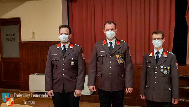 20210122_Neues Feuerwehrkommando bei der FF Trumau gewaehlt Foto: Freiwillige Feuerwehr Trumau 20210122_Neues Feuerwehrkommando bei der FF Trumau gewaehlt Foto: Freiwillige Feuerwehr Trumau