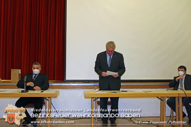 20210120 Mitgliederversammlung und Wahlen FF Pfaffstaetten  Foto: FF Pfaffstaetten
