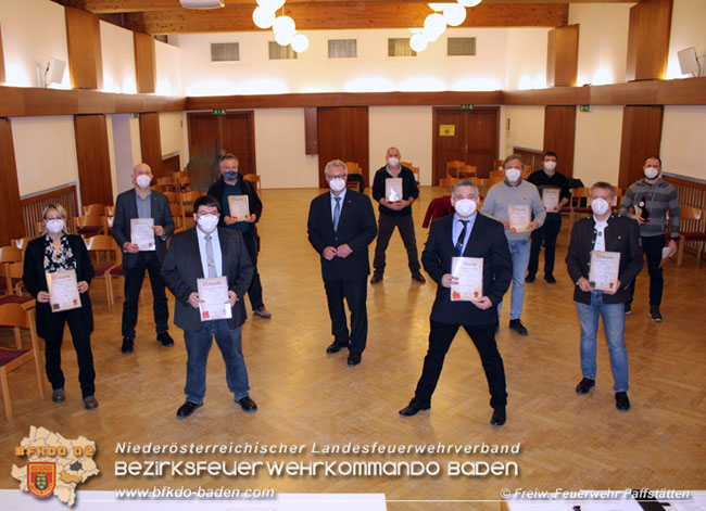 20210120 Mitgliederversammlung und Wahlen FF Pfaffstaetten  Foto: FF Pfaffstaetten