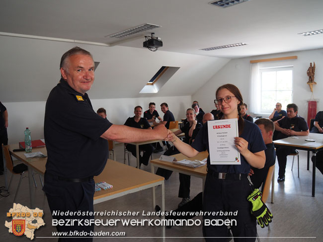 20210626 u. 27. Modul Grundlagen Führen in Pfaffstätten  Foto: BFKDO BADEN / Lehrbauftragte "FÜHREN"