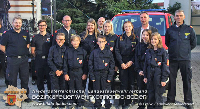 20210828 Fahrzeugweihe - Ehrungen und Auszeichnungen beim Möllersdorfer Feuerwehrfest  Foto: © Freiwillige Feuerwehr Möllersdorf 