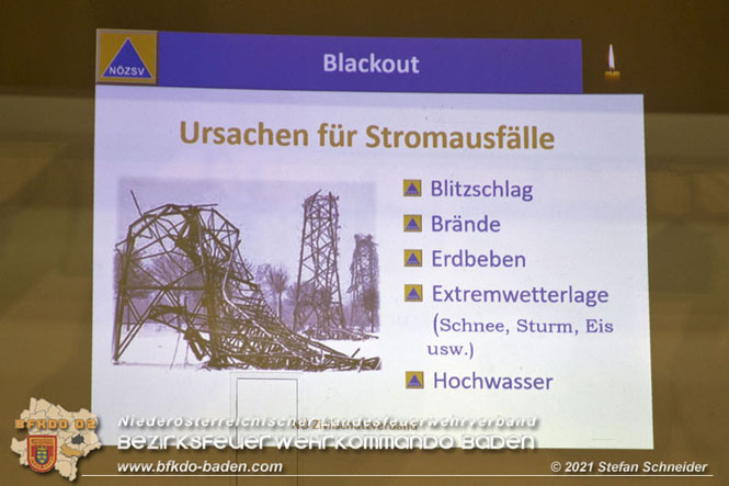 20211015 Vortrag des Zivilschutzverbandes in der Feuerwehrscheune Unterwaltersdorf ueber das Thema Blackout  FOTO: © Stefan Schneider