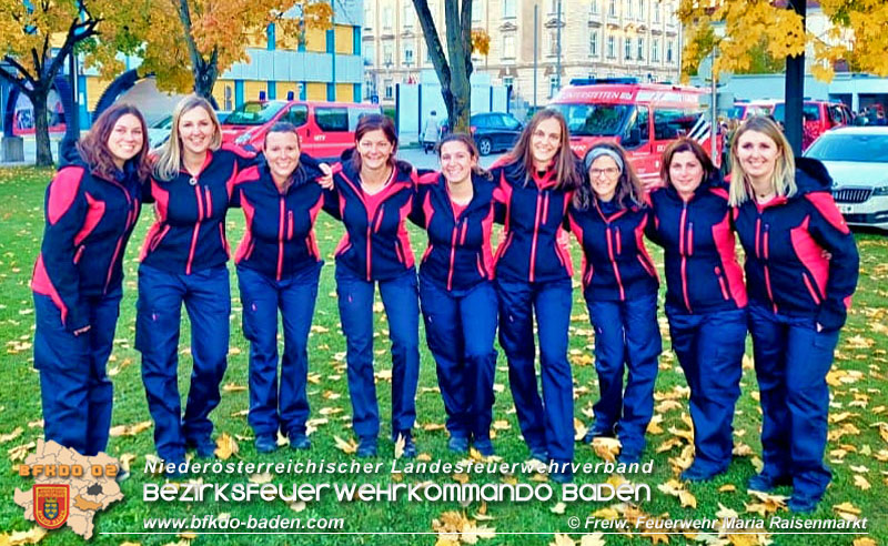 20211023 Damenwettkampftruppe FF Maria Raisenmarkt qualifiziert für die Weltmeisterschaft 2022 in Celje Slowenien!  Foto: © Freiwillige Feuerwehr Maria Raisenmarkt