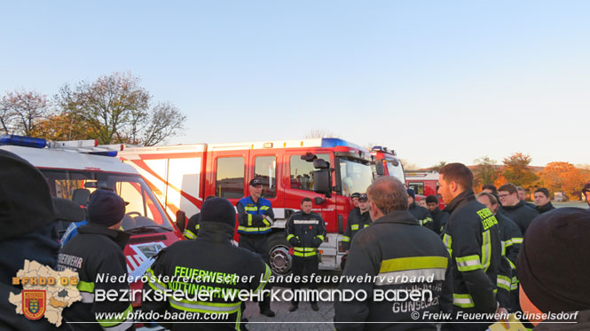20211106 KHD Übung 1. ZUG in Leobersdorf   Foto: FF Günselsdorf/1.ZUG KHD Bereitschaft Baden