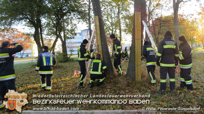 20211106 KHD Übung 1. ZUG in Leobersdorf   Foto: FF Günselsdorf/1.ZUG KHD Bereitschaft Baden