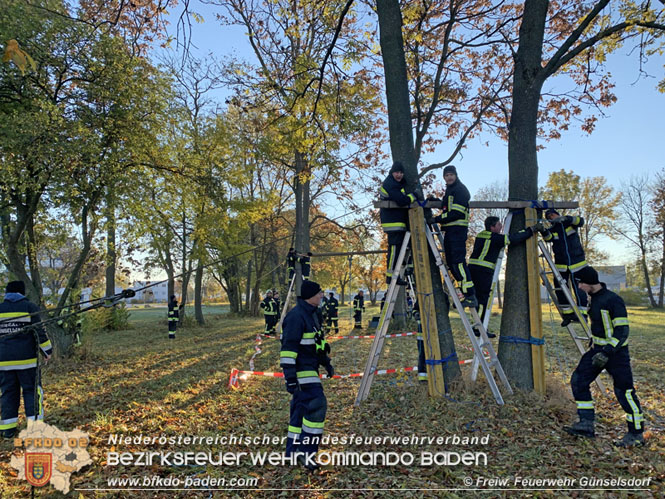 20211106 KHD Übung 1. ZUG in Leobersdorf   Foto: FF Günselsdorf/1.ZUG KHD Bereitschaft Baden