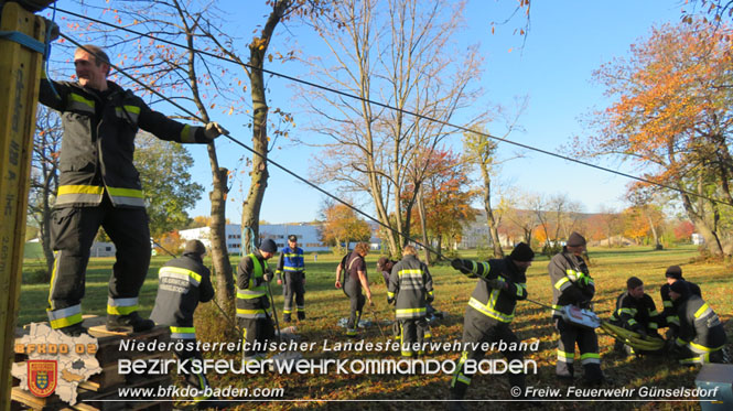 20211106 KHD Übung 1. ZUG in Leobersdorf   Foto: FF Günselsdorf/1.ZUG KHD Bereitschaft Baden