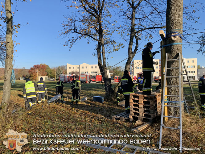 20211106 KHD Übung 1. ZUG in Leobersdorf   Foto: FF Günselsdorf/1.ZUG KHD Bereitschaft Baden