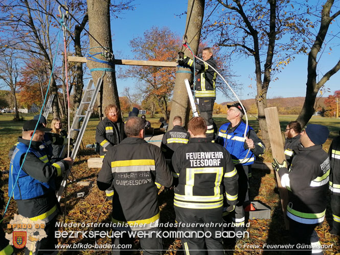 20211106 KHD Übung 1. ZUG in Leobersdorf   Foto: FF Günselsdorf/1.ZUG KHD Bereitschaft Baden