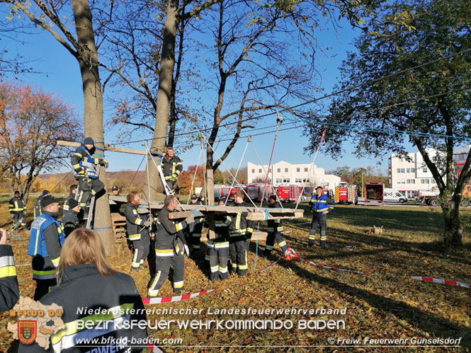 20211106 KHD Übung 1. ZUG in Leobersdorf   Foto: FF Günselsdorf/1.ZUG KHD Bereitschaft Baden