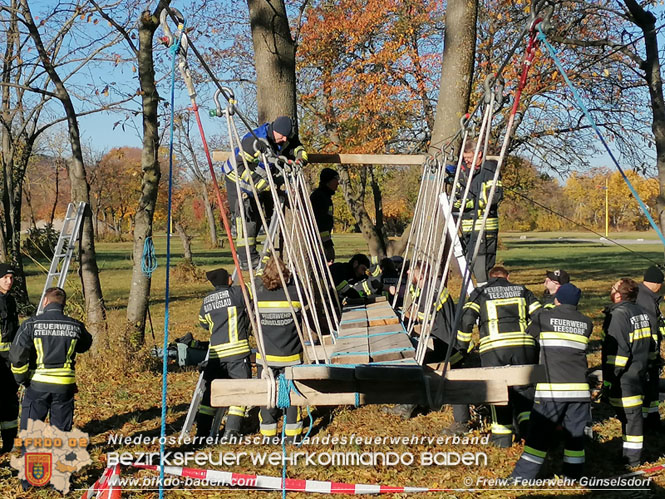 20211106 KHD Übung 1. ZUG in Leobersdorf   Foto: FF Günselsdorf/1.ZUG KHD Bereitschaft Baden