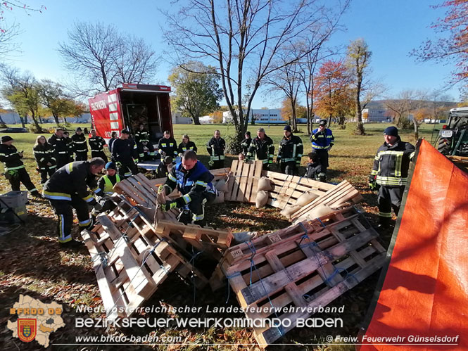20211106 KHD Übung 1. ZUG in Leobersdorf   Foto: FF Günselsdorf/1.ZUG KHD Bereitschaft Baden