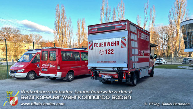 20211218 Ein Akt der Dankbarkeit an die Einsatzkräfte beim Waldbrand in Hirschwang  Foto: © Ing. Daniel Bartmann KHD Bereitschaft BADEN